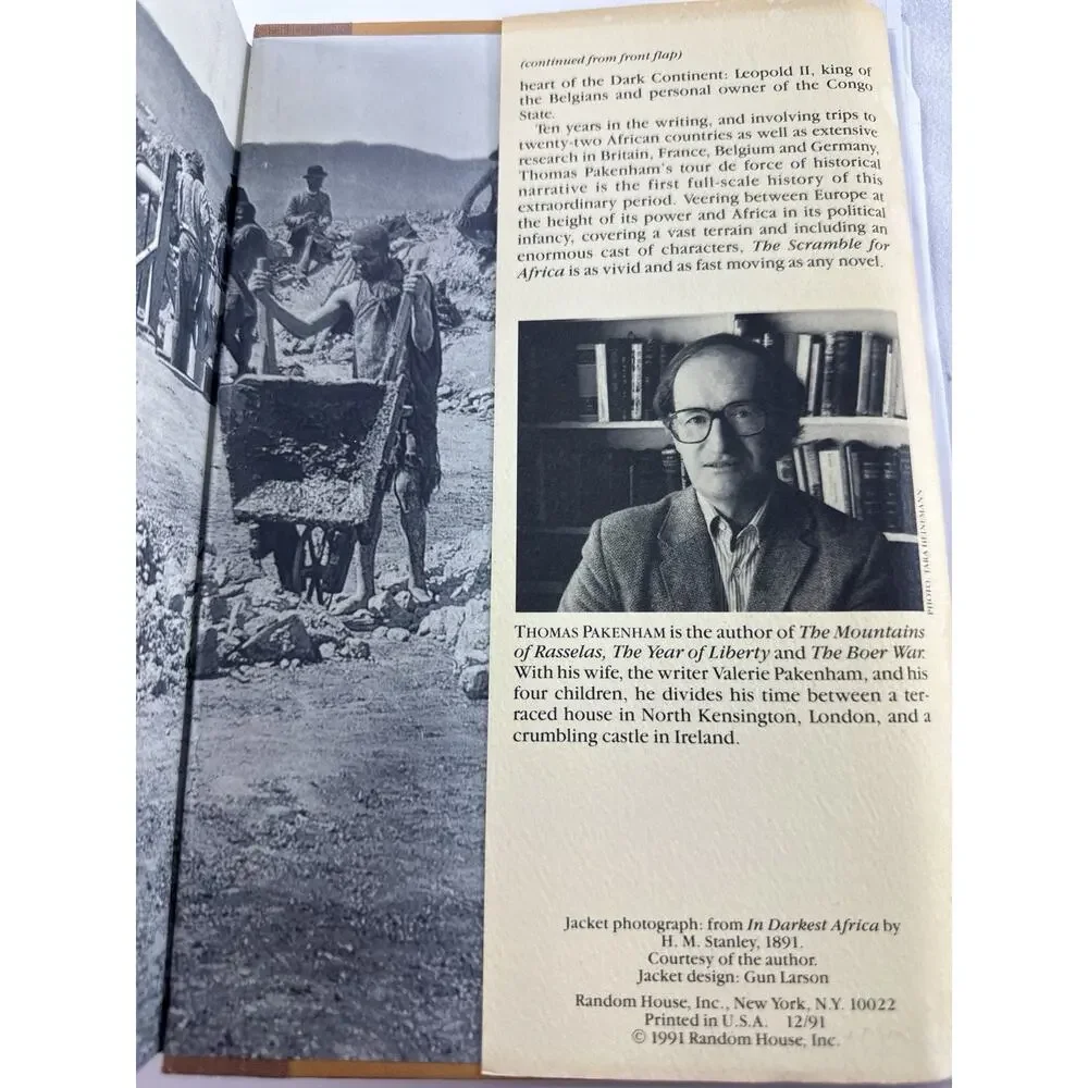 Thomas Pakenham The Scramble for Africa 1991 1st Edition HC DJ History Book